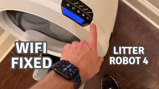 Litter Robot WiFi Fix Device Forgotten from Whisker App Fixed