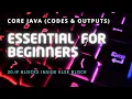 Conditional Statement - 6 Core Java Codes and Outputs J-SDE