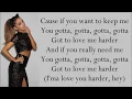 Download Lagu Ariana Grande ~ Love Me Harder ft. The Weeknd ~ Lyrics