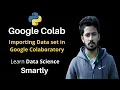 Machine Learning Tutorial Bengali Importing Data set in Google Colaboratory