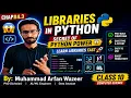 Lec-4 3 LIBRARIES IN PYTHON CLASS 10TH COMPUTER SCIENCE Learn Libraries the Easy Way