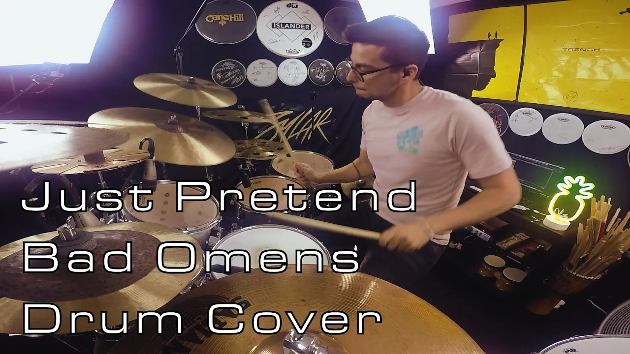 Bad Omens - Just Pretend (Drum Cover) - Brendan Shea Bad Omens - Just Pretend (Drum Cover) - Brendan Shea