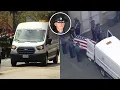 Dignified transfer for Mass State Police trooper killed in crash