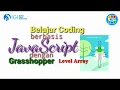 Belajar Coding berbasis Array Javascript dengan Grasshopper