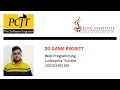 JavaScript 2D Game Project Selection program Java Institute Sudeeptha Tharaka