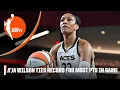 A ja Wilson 53 POINTS Ties record for most in a game in WNBA history HIGHLIGHTS