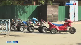 В парках Омска впервые решили на время выключать аттракционы