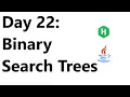Hackerrank Day 22 Binary Search Trees Solution - Java 8 30 Days Of Code Hackerrank