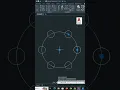 polar array command in autocad