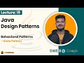 L15 State Pattern Design Patterns