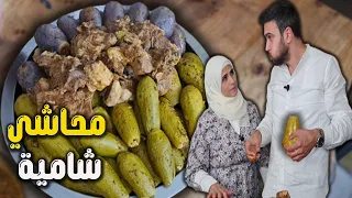 شيف عمر محاشي عطريقة أمي شو رأيها بمحاشي مرتي 