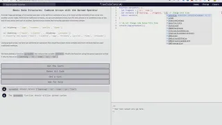 Basic Data Structures Combine Arrays with the Spread Operator