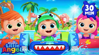 First Waterpark Adventure! 🌊🛝 | Kids Cartoons and Nursery Rhymes