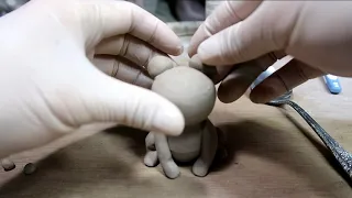 How to make ceramic frog