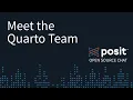 Quarto with the Quarto Team An Open-Source Chat