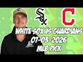 Chicago White Sox vs Cleveland Guardians 26 MLB Pick Prediction MLB Betting Tips