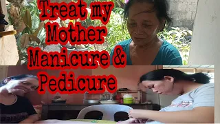 treat my mother pedicure u0026 manicure