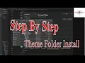 Our WordPress theme folder in WordPress Theme Development with Bootstrap Tutorial 17