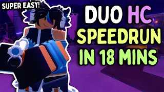 Easy World Record Duo Hardcore Speedrun in 18 MINUTES TDS Hardcore Rework