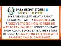 Download Lagu My Parents Left Me At A Restaurant With A $12,000 Bill As a JOKE: \