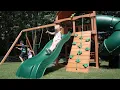 Gorilla Playsets Enhanced Wooden Swing Sets
