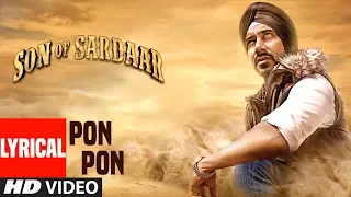son of sardaar po po lyrical video salman khan ajay devgn u0026 sanjay dutt
