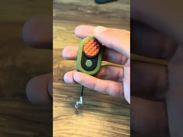 Magnetic Fidget Slider with Keychain, Spiked Mini Pain Stim Sensory Toy video thumbnail