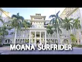 4K The Moana Surfrider Beach Resort in Waikiki Hawaii