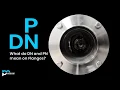 What do DN and PN mean on Flanges
