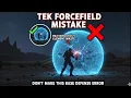 Ark Tek forcefield Large V Small ark pvp tips Ark ForceField