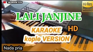Download LALI JANJINE KARAOKE KOPLO CAMPURSARI || KORG Pa700 nada pria MP3