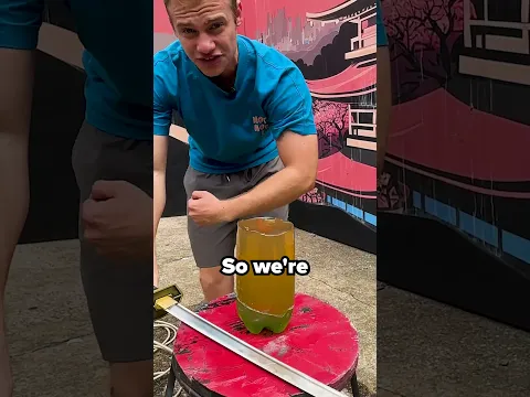 Video Thumbnail: Can An EXTREMELY STRONG Pressure Washer Slice a Human Hand?