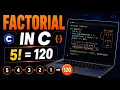 C Program to Find Factorial of a Number C Programming in Nepali