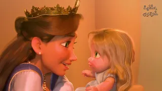 أميرة بنتها بتتخطف منها وهيا صغيرة بسبب شعرها السحري ملخص جميع اجزاء ريبانزل 