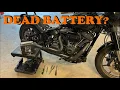 Harley Davidson M8 Softail Battery Removal Jump Start - How To