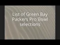 List of Green Bay Packers Pro Bowl selections