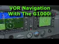 FS2020 Back To Basics With MSFS Part 9 - VOR Navigation With The G1000