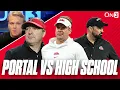 College Football Discussion High School Recruiting vs Transfer Portal