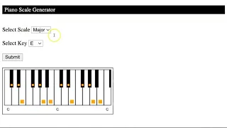Piano - Scale