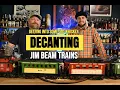 Decanting Jim Beam Train Decanters