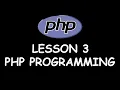Lesson3 PHP programmimg More about variables print string functions