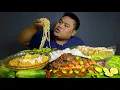 Download Lagu MIE KUAH MEMANG GK ADA LAWAN +IKAN HIU TAWAR SAMBAL PETE...