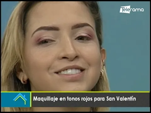 Maquillaje en tonos rojos para San Valentín
