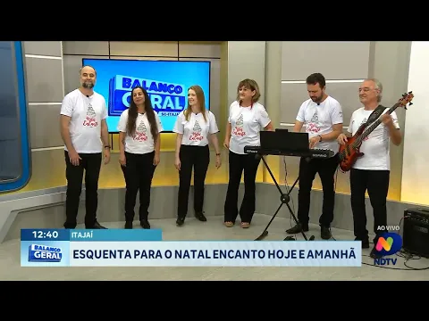 Começa hoje em Itajaí a programação do Natal Encanto com várias atrações