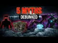 DEBUNKING 5 LEGENDARY MINECRAFT MYTHS - MANY STILL BELIEVE THEM
