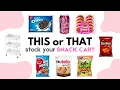 Download Lagu Stock Your DREAM Snack Cart | THIS or THAT 🍫🍪🍿