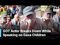 Download Lagu GOT Star Cunningham Breaks Down During Presser on Gaza, Plays Child’s Song Before Flotilla | AA1G