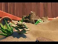 The location of the melted moat key treasure in Grounded Melted moat treasure key