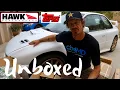 UnBoxed Topps legend trading cards and Hawk performance brake
