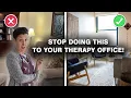 How to Decorate Your Therapy Office